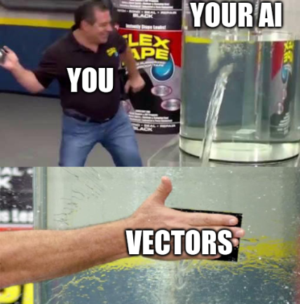 A meme about vectors